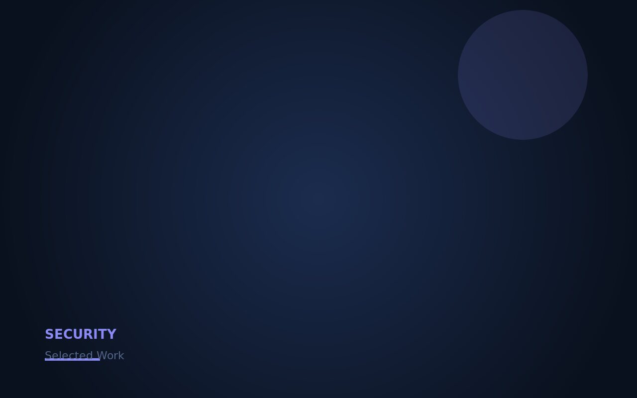 Zero-Knowledge Password Manager, Security by AEU-I